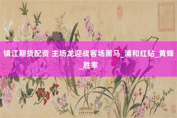 镇江期货配资 主场龙迎战客场黑马_浦和红钻_黄蜂_胜率