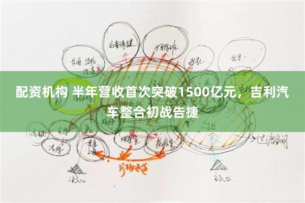 配资机构 半年营收首次突破1500亿元，吉利汽车整合初战告捷